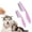 pink, variant on 2 Pack Multifunctional Pet Comb, Upgrade Pet Grooming Brush Fine Magic Tear Stain Removal, Fine-Tooth Stainless Massage Comb Kit for Small Puppies and Dogs
