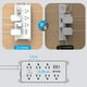 thumbnail image 2 of Protector contra sobretensiones para regleta de enchufes montable en la pared, 2 of 5