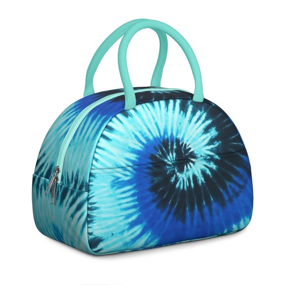 Reusable Tie dye Lnsulated Lunch Bag for Women & Men - Leakproof Water-Resistant Cooler Tote, Large Capacity for Work,Travel,Picnic,Beach & Office.