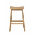 thumbnail image 2 of Anderson Teak Alpine 29" Rectangular Contemporary Teak Counter Stool in Brown, 2 of 2