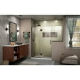 thumbnail image 2 of DreamLine Unidoor-X 72-72 1/2 in. W x 72 in. H Frameless Hinged Shower Door in Oil Rubbed Bronze, 2 of 10