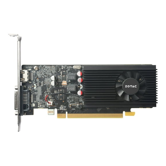 ZOTAC GeForce GT 1030 - Carte Graphique - GF GT 1030 - 2 GB GDDR5 - PCIe 3.0 - DVI, HDMI