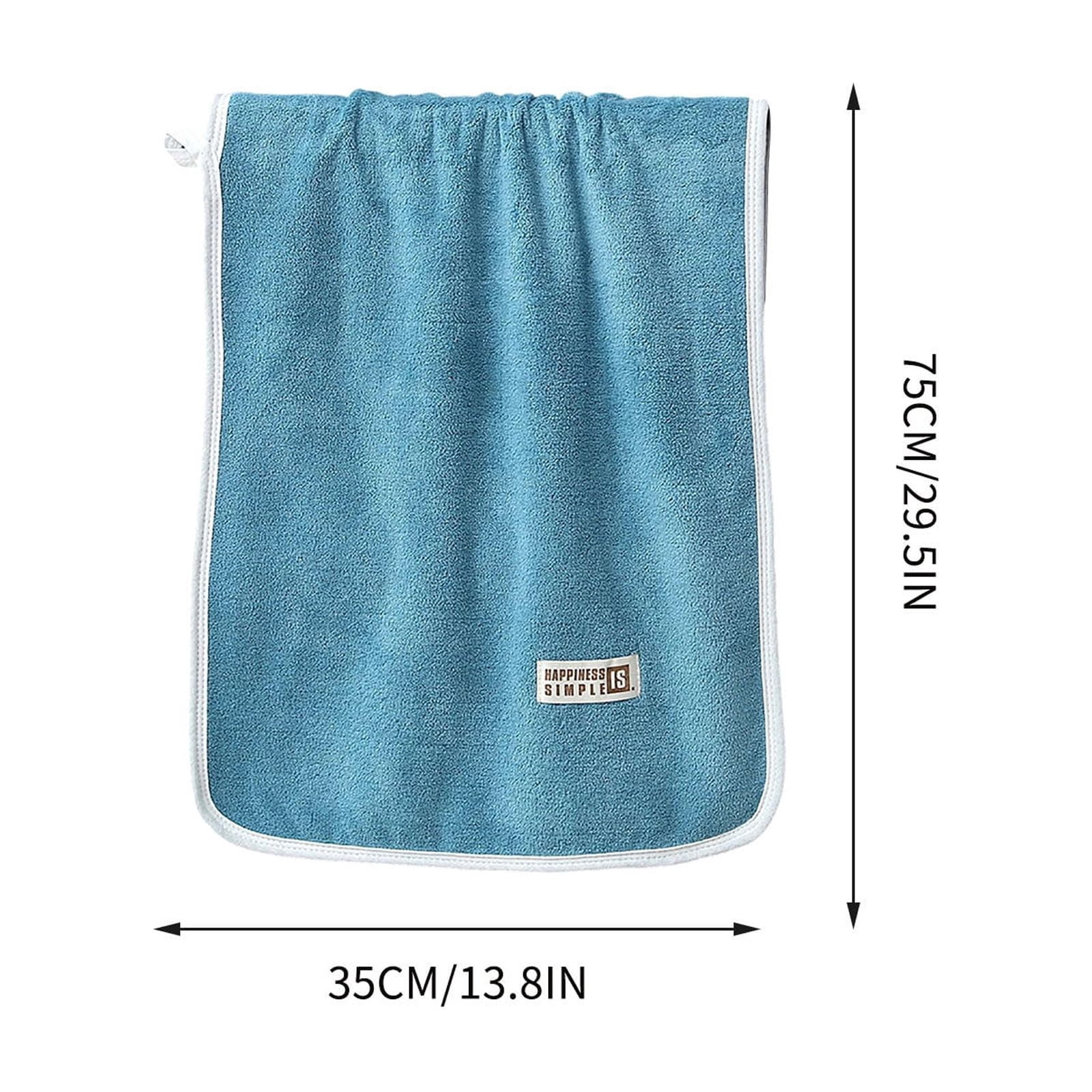 Bcylexb Microfiber Hand Towels, 14"x30" Ultra Soft Face Towels for Bathroom Absorbnet Comfortable Towels for Shower Hotel Travel Spa Gym