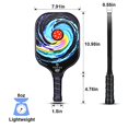 thumbnail image 5 of TICCI Pickleball Paddle USAPA Approved Set 2 Premium Graphite Craft Rackets Honeycomb Core 4 Balls Ultra Cushion Grip Portable Racquet Case Bag Gift Kit Men Women Indoor Outdoor (Gorgeous Kit), 5 of 5