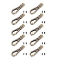 thumbnail image 2 of Cord End Cap Rope Stop Snap Decking Fittings Bulk Strong Zinc Alloy Bell Hook Screw Bags Shoes Accessories, 2 of 7