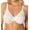 White W/ White Lace, variant on Women's Fruit Of The Loom 9292 Extreme Comfort Bra (White W/ White Lace 40DD)