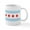 White, variant on CafePress - Chicago Flag Mug - 11 oz Ceramic Mug - Novelty Coffee Tea Cup