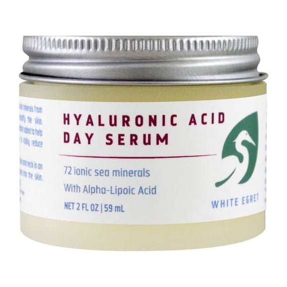 White Egret Personal Care Hyaluronic Acid Day Serum 2 Oz