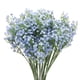 thumbnail image 1 of Flores Artificiales Baby's Breath Azul Claro 3 Ramas 21 Piezas Tacto Real, 1 of 6