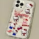 thumbnail image 3 of Sanrio-funda transparente de Hello Kitty para iPhone, funda de silicona a prueba de golpes para iPhone 15, 14, 13, 12, 11 Pro Max, XR, XS, X, 8, 7, 6, 6S Plus, SE 2020, 3 of 5