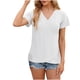thumbnail image 3 of Fiudx Tops para Mujer Tops con Estampado de Moda para Mujer, Blusa de Manga Corta, Camisetas Divertidas con Cuello Redondo, 3 of 5