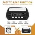 thumbnail image 6 of Chess Clock, Digital Chess & Game , 3-In-1 Multipurpose Portable Professional Clock Black, 6 of 6