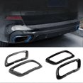 thumbnail image 2 of Car Tail Throat Decorative for- X5 G05 X6 G06 X7 G07 Black, 2 of 5