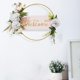 thumbnail image 1 of Cartel de Bienvenida BLESIY Flores Decoración de Pared Rosa, 1 of 6
