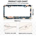 thumbnail image 2 of Deer License Plate Frame, Aluminum Car Tag Frames, 2 Pack Universal Car License Plate Covers with 2 Holes and Screws Decorative, 2 of 7