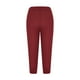 thumbnail image 4 of ICHUANYI Clearance Women Workout Out Leggings Stretch Waist Button Pocket Yoga Gym Cropped Trousers With Pocket(Red, S) ICHUANYI WER2023080811975, 4 of 5