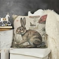 thumbnail image 2 of YINGXI Throw Pillow Cover Animal Cute Botanical Floral Leaf Nature Insect Foliage Bud Pillow Case Decorative Men Women Boy Girl Room Cushion Cover for Home Couch Bed 18x18in, 2 of 5