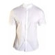 thumbnail image 1 of Camisa Manga Corta Hombre Casual Cuello Mao Stretch Blanca, 1 of 8
