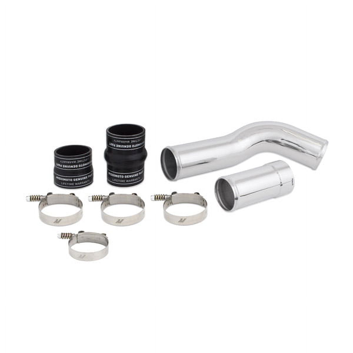 Mishimoto MMICP-F2D-17KBK Intercooler Pipe Kit Compatible With Ford 6.7 Powerstroke 2017+ Polished