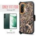 thumbnail image 6 of for Samsung Galaxy S22 Phone Case Dual Layer Full-Body Rugged Clear Back Case Drop Resistant Shockproof Case with Built In Screen Protector Camo, 6 of 7