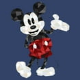 thumbnail image 2 of Boy's Mickey & Friends Artistic Mickey Mouse  Pull Over Hoodie Navy Blue Heather Large, 2 of 4