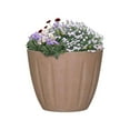 thumbnail image 3 of L&G Solutions 10 in. H X 12 in. D Polyresin Spritzer Planter Terracotta, 3 of 5