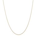 thumbnail image 1 of 0.7 mm x 20 in. 14K Yellow Gold Carded Cable Rope Chain, 1 of 1