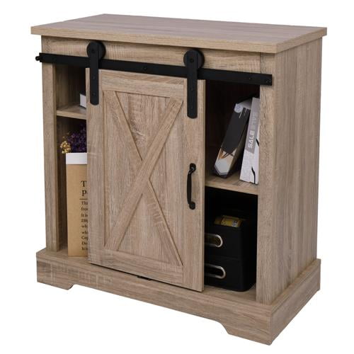Winado 32 Wood Tv Stand Buffet Entryway Bar Kitchen Dining Storage Cabinet For Living Room Made Of Mdf Wood Metal White Oak Walmart Com Walmart Com