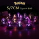thumbnail image 2 of Bola de cristal de Pokémon 3D de 7 cm y 5 cm, Mewtwo, Pikachu, Gengar, bola de cristal de Pokémon, figura de Pokeball, luz nocturna, lámpara LED, base de regalo, 2 of 5