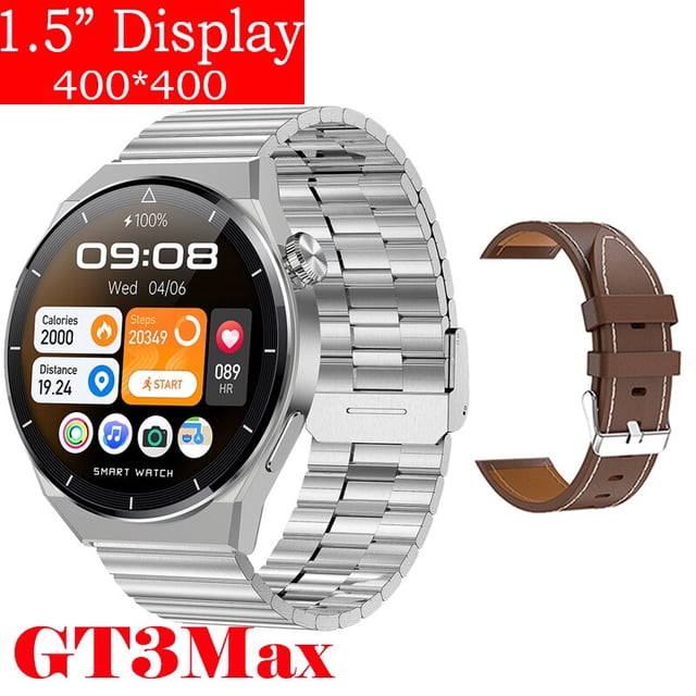 Xiaomi-reloj inteligente Huawei GT3 MAX para hombre, accesorio de pulsera resistente al agua IP68 con llamadas, Bluetooth, seguimiento de actividad y presión arterial, compatible con Android, 2023 xuanjing unisex