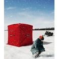 thumbnail image 3 of Ice Fishing Tent, Portable Pop-Up Shelter, Durable Weather-Resistant Ice Fishing Tent, with Windows, Lightweight and Easy to Set Up, for Winter Fishing Adventures, 3 of 7