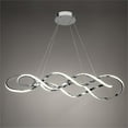 thumbnail image 2 of WAC Lighting Interlace 39" LED 3000K Contemporary Aluminum Pendant in Chrome, 2 of 4