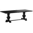 thumbnail image 5 of ACME Table de Salle à Manger Morland - - Noir Vintage, 5 of 5