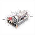 thumbnail image 5 of Placa de Controlador de Tubo Electrónico USB de Bajo Voltaje 6E2, Tablero Indicador de de Medidor de VU Nostálgico, Luz Ambiental de Música para Coche, 5 of 5