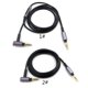 thumbnail image 3 of Cable de auriculares con micrófono Cable de audio para WH-1000XM2 XM3 XM4 WH-H900N 800, con control por cable, 3 of 5