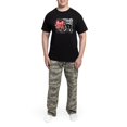 thumbnail image 5 of CafePress - Love Is In The Air Men's Dark Pajamas - Men's Dark Loose Fit Cotton Pajama Set, 5 of 7