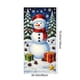 thumbnail image 3 of Cubierta de puerta de poliéster, decoración navideña de 35 x 71 pulgadas, diseño de Papá Noel, decoración navideña para puerta, decoración para festivales, fiestas, Halloween, otoño, decoración del ho, 3 of 6
