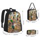 thumbnail image 2 of Easygdp Mallard Ducks Mochila para Niños y Niñas con Set de Caja de Almuerzo y Estuche para Lápices 3 en 1, Mochila Escolar Estampada para Adolescentes, 2 of 7