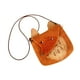 thumbnail image 5 of Bolso bandolera de fieltro de lana para mujer, práctico y casual, con forma de animal, para playa Naranja, 5 of 9