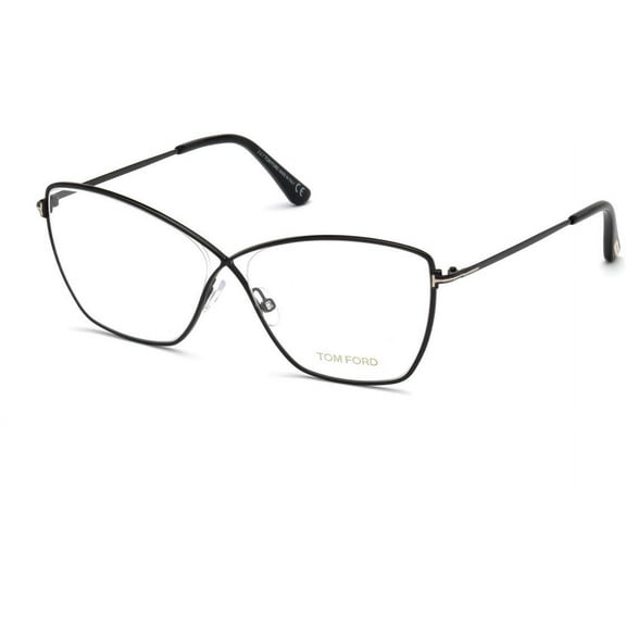 Tom Ford FT 5518 Eyeglasses 001 Shiny Black