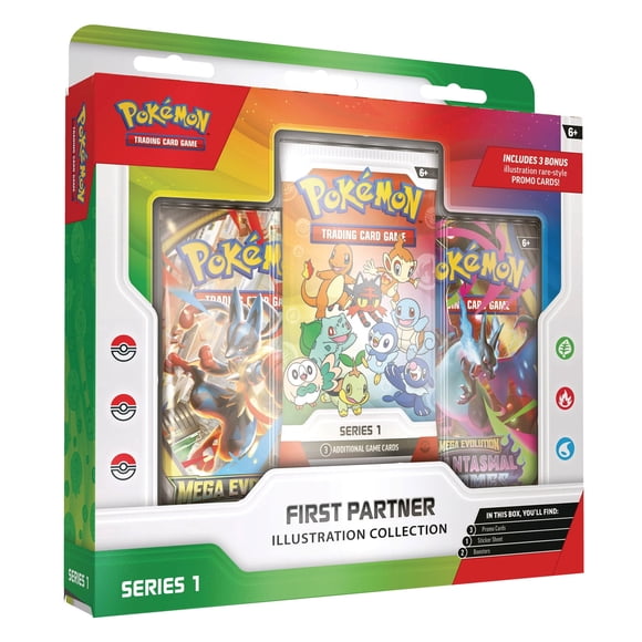 Cartas Coleccionables Pokemon TCG First Partner Illustration Collection 2026 en Español