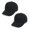 Black, variant on 2PC Kids Baseball Cap Sun Protection Adjustable Hat, Size 2-5T