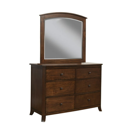 Baker 6 Drawer Dresser In Mahogany, Mathis Brothers Wood Dressers