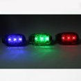 thumbnail image 2 of SUTENGDA 4 Pcs  3 LED Safety Light Multifuntional Clip On Strobe Running Lights for Night Runners Bikes Walking (Green), 2 of 6
