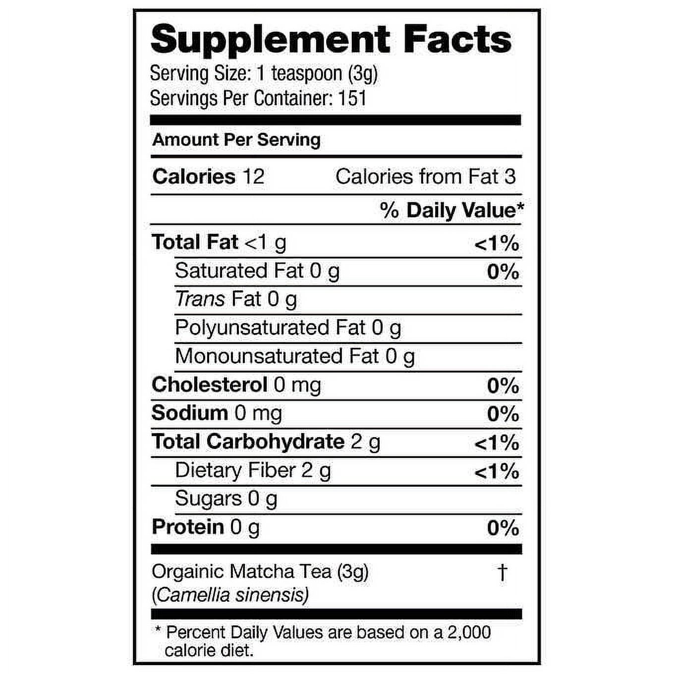 Feel Good USDA Organic Matcha Tea Powder, 16 Ounces