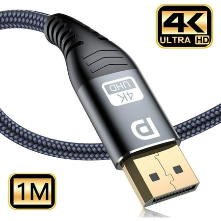 Displayport Cable 3 3ft Sweguard 4k 60hz 1440p 144hz Displayport To Displayport Cable 2m Dp To Dp Nylon Braided Walmart Canada Displayport Cable 3 3ft Sweguard 4k 60hz 1440p 144hz Displayport To Displayport Cable 2m Dp To Dp Nylon Braided Walmart Canada