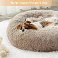 thumbnail image 4 of Dog And Cat Beds, Anti-anxiety Donut Round Warm Beds, 4 of 5