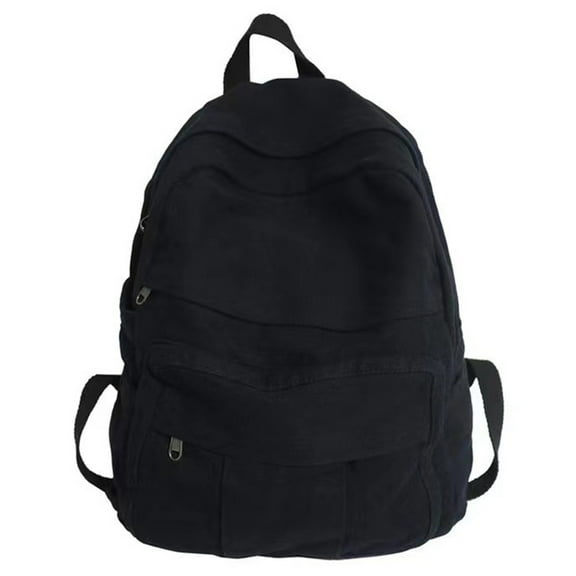 Travel Backpack Canvas Durable Casual Daypack,Unisex for Men Women,for Travel Daily Commute Use