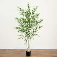 thumbnail image 7 of Nearly Natural 7ft. Artificial Birch Tree with Real Touch Leaves, 7 of 7