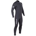 thumbnail image 2 of Hyperflex Vyrl Men's 3/2mm Back Zip Full Wetsuit, Black, 2 of 4